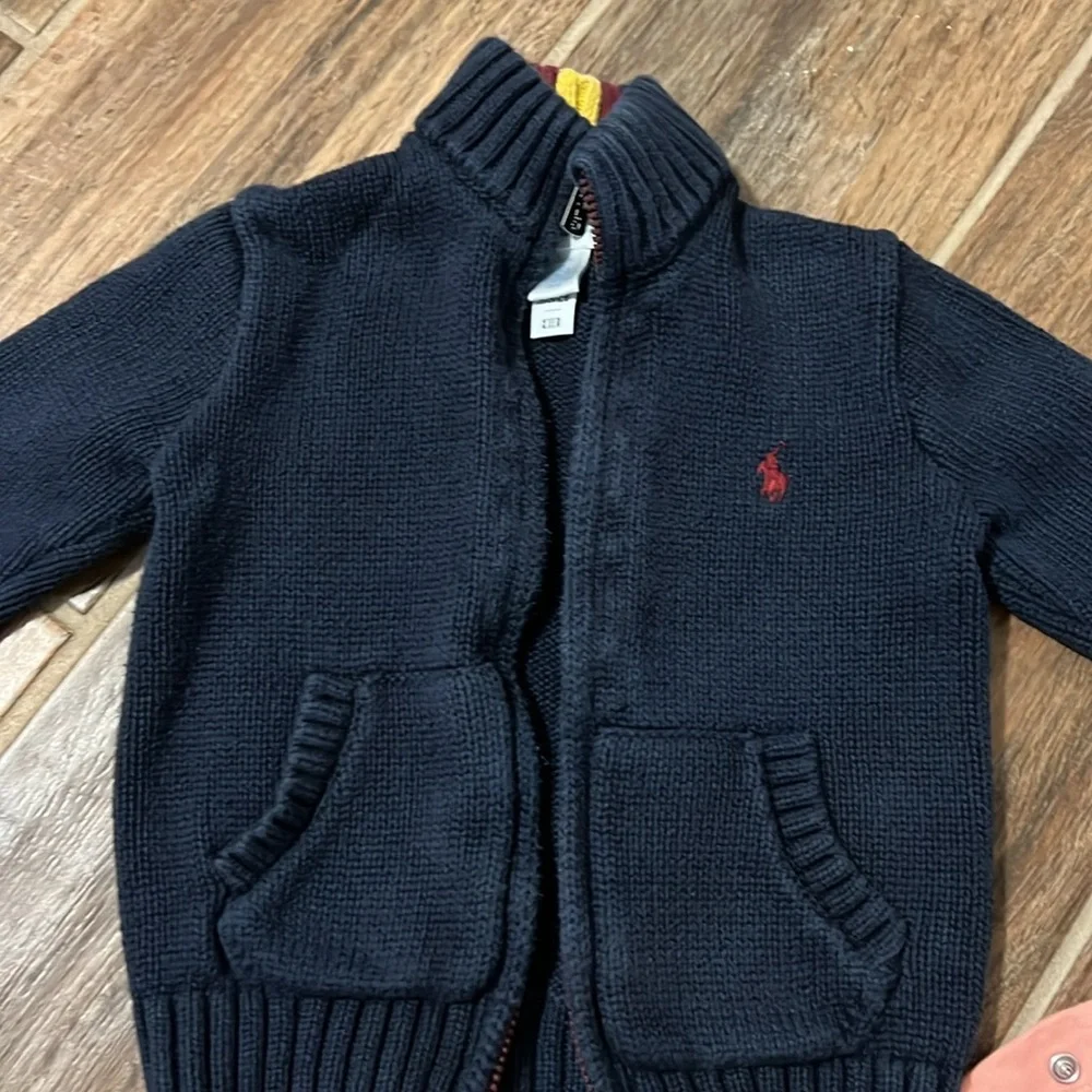 2- 24m Ralph Lauren sweaters - Picture 3 of 3